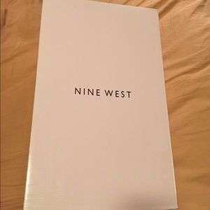 Size 5 black Nine West boots