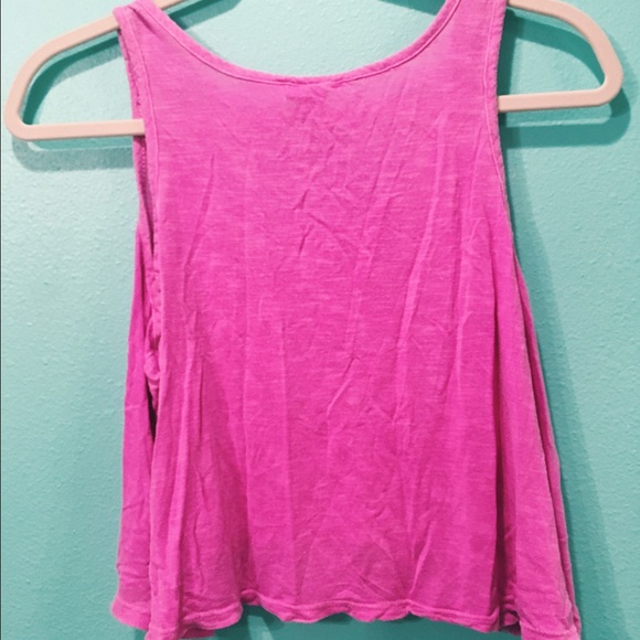 Lf Pink Crop top - Picture 2 of 3