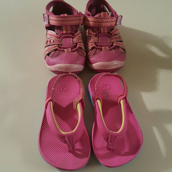 Toddler shoes both size 5
