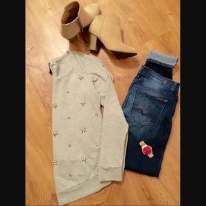 H&M Embellish Sweater