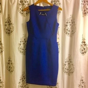 Brand New Ivanka Trump - Royal Blue Dress. Size 4.