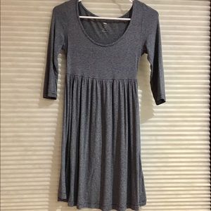 H&M Striped Babydoll Dress XS