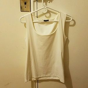 Zara white tank top