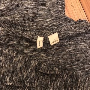 Moth (Anthropologie) grey marled sweater