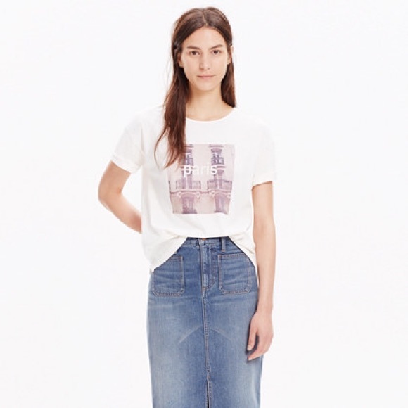 Madewell Paris Snapshot Tee