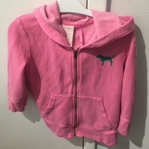 Victoria's Secret pink line med hoodie