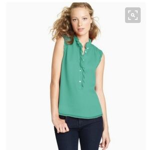 J. Crew sleeveless blouses