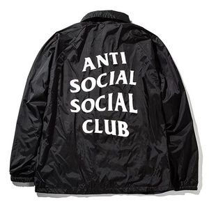 ANTI SOCIAL SOCIAL CLUB Coach's Jacket Size Medium