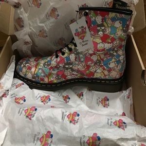 Brand New Limited Edition Sanrio Doc Martens sz 11
