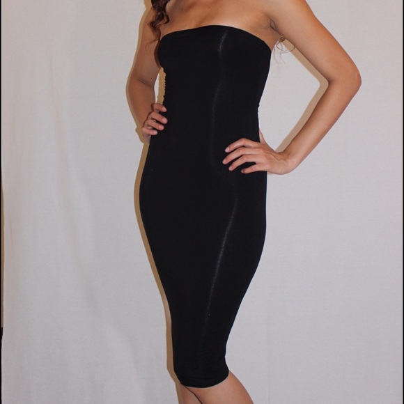 Tube Top Midi Dress