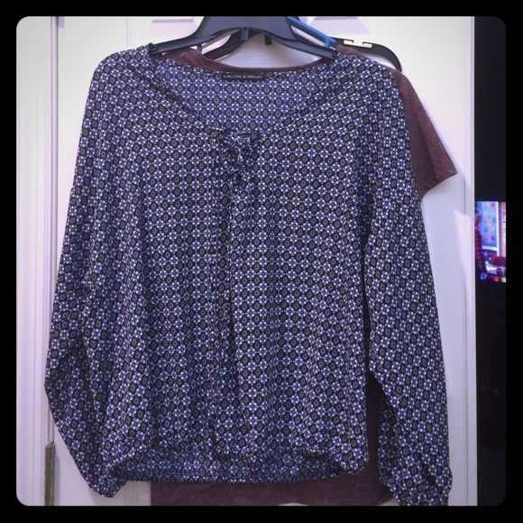 Harlow & Graham peasant blouse