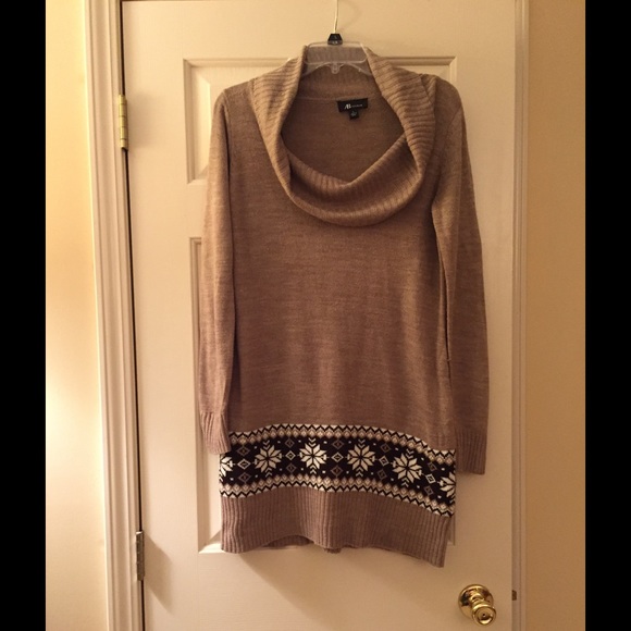 Cowl neck sweater