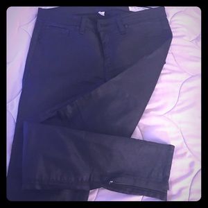 Rag & Bone coated denim jegging