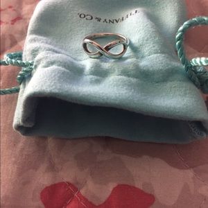 Tiffany Infinity ring size 6