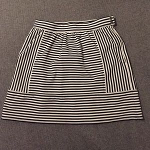 Madewell Striped Skirt - Size 2