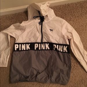 VS PINK rain jacket