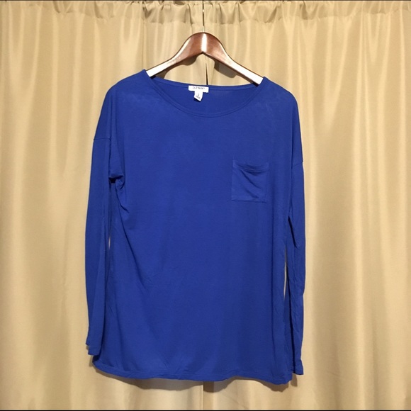 Old Navy Cobalt Blue Long Sleeve Medium