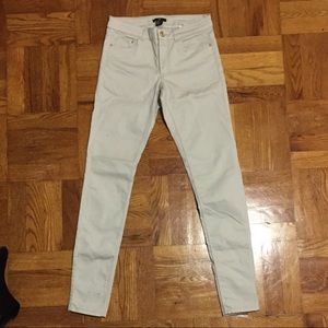 H&M light khaki skinny pants (size 8)