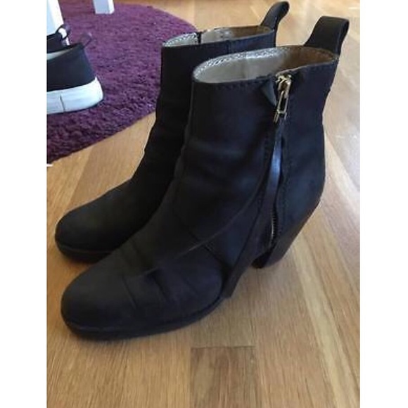 Black Acne pistol boots - Picture 2 of 4