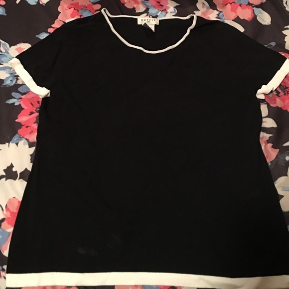 Black and white top