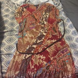 Semi formal wrap dress