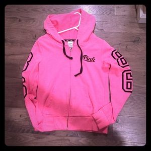 👛PINK by Victoria's secret zip up hoodie👛BUNDLE