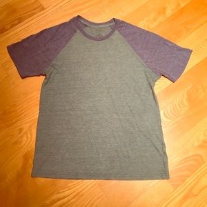 T-shirt, green and grey
