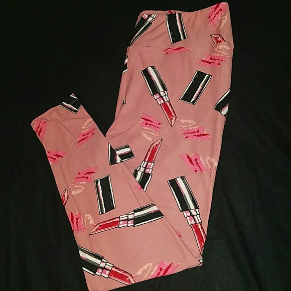 NWOT Lularoe TC lipstick leggings
