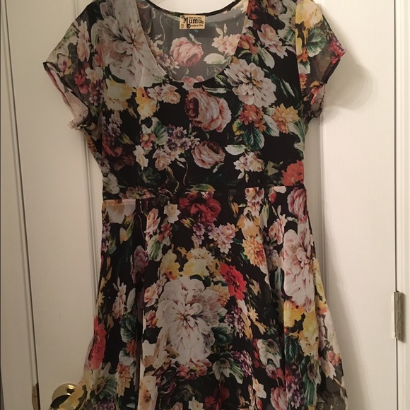 mumu floral dress