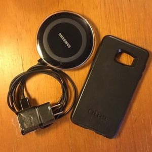 Samsung Charging Pad & OtterBox Symmetry Case