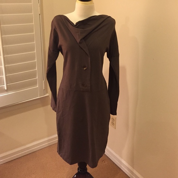 Avant-garde Euro style stretch dress