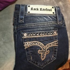 Size 24 boot cut rock revivals