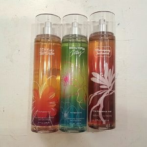 3 Bath and Body Works Body Sprays