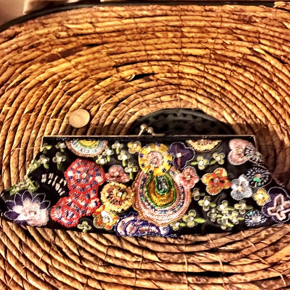 Like new beautiful black clutch from Aldo