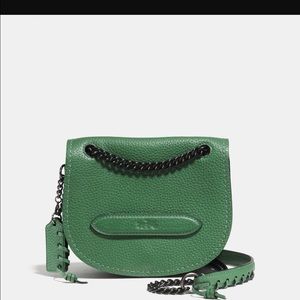 Coach shadow leather cross body