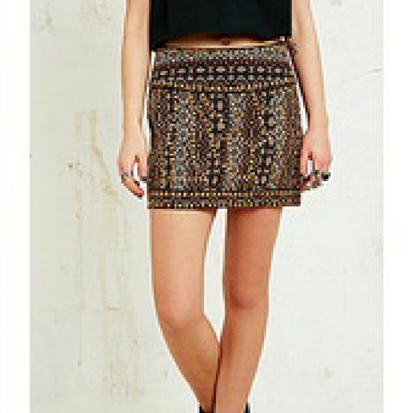Urban Outfitters Dresses & Skirts - Ecote' Sheena Studded Miniskirt