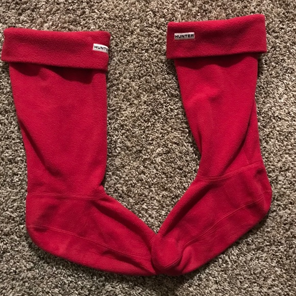 Hunter socks used two times