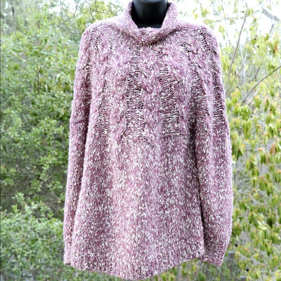 Vintage cable knit sweater