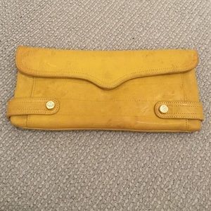 Yellow Rebecca minkoff clutch