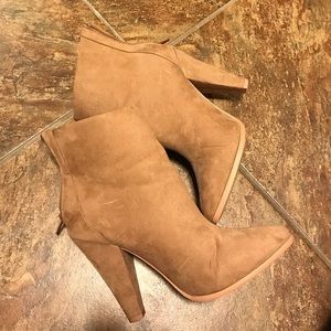 Forever 21 faux suede booties.