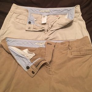 Khaki slacks