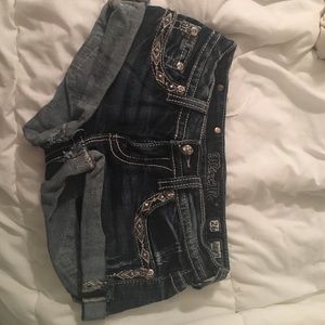 MISS ME SHORTS BARELY WORN