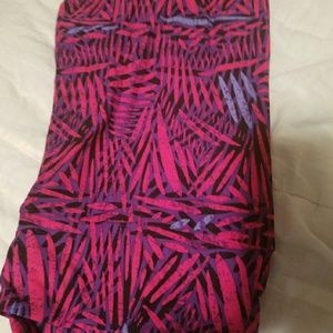 Lularoe TC Pink and purple leggings.  NWOT