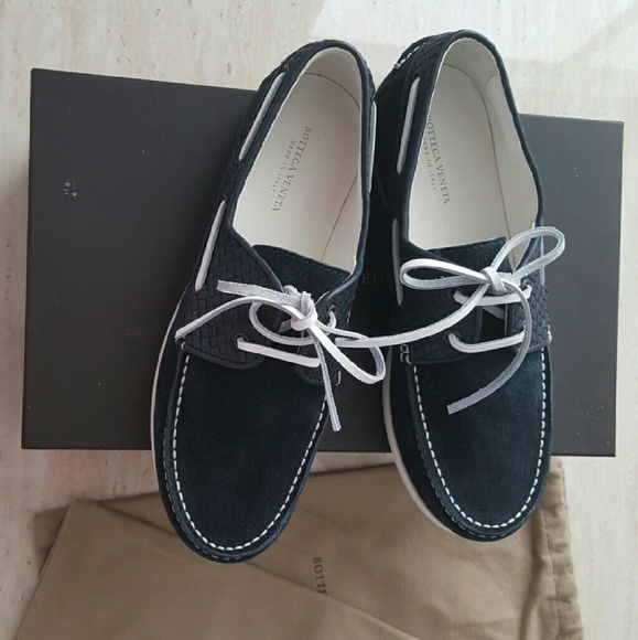 BRAND NEW BOTTEGA VENETA MEN\'S SUEDE LOAFERS SHOES