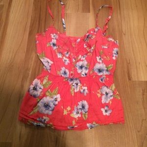 Floral tank top
