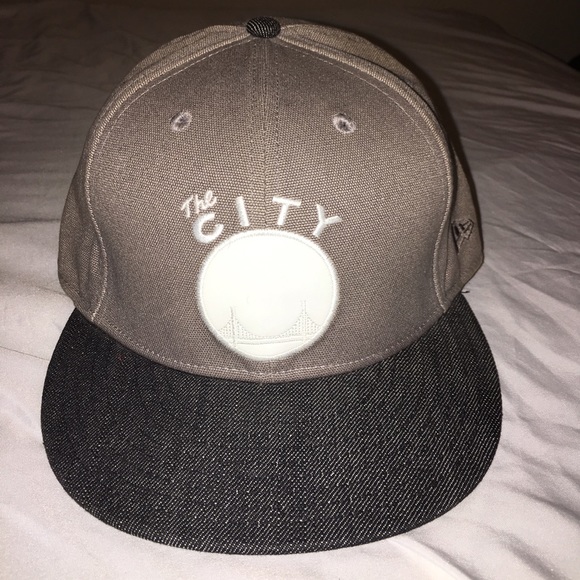 Golden State Warriors Hat Jean Material Size 7 5/8