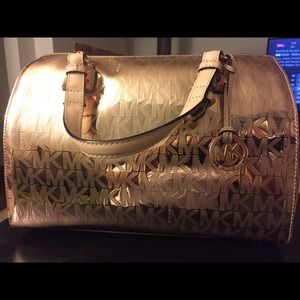 Authentic Michael Kors Grayson Mirror Rose gold