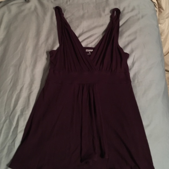Plum express tank top