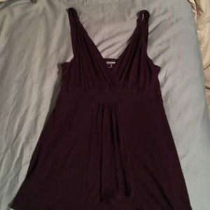 Plum express tank top