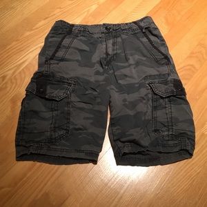 Men's Camo Cargo Shorts
